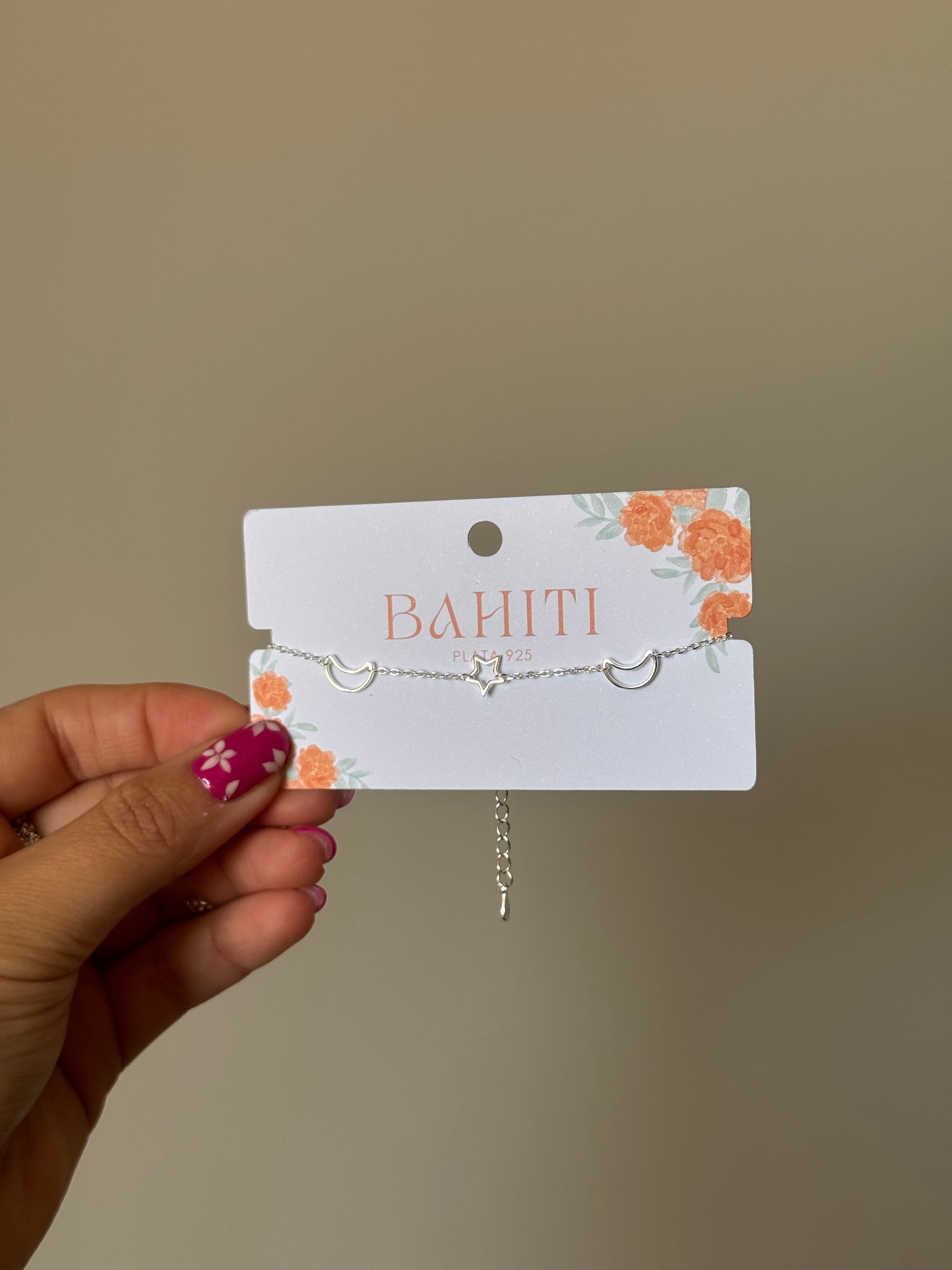 Pulsera lunas y estrellas