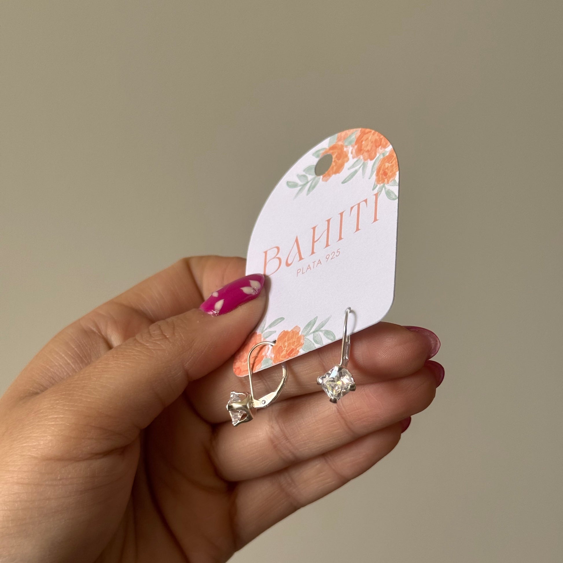 Aro gancho circón XL