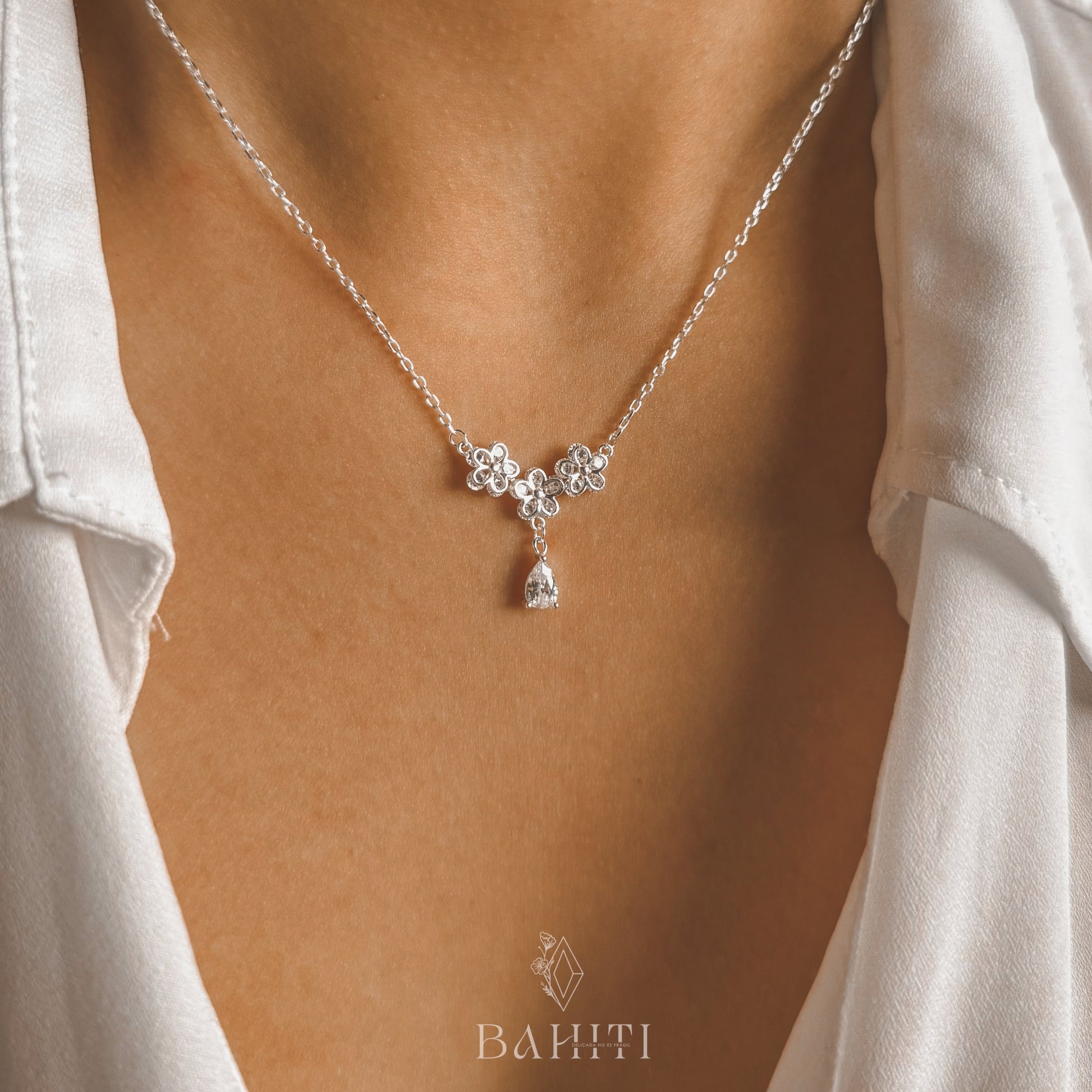 Collar "No me olvides"